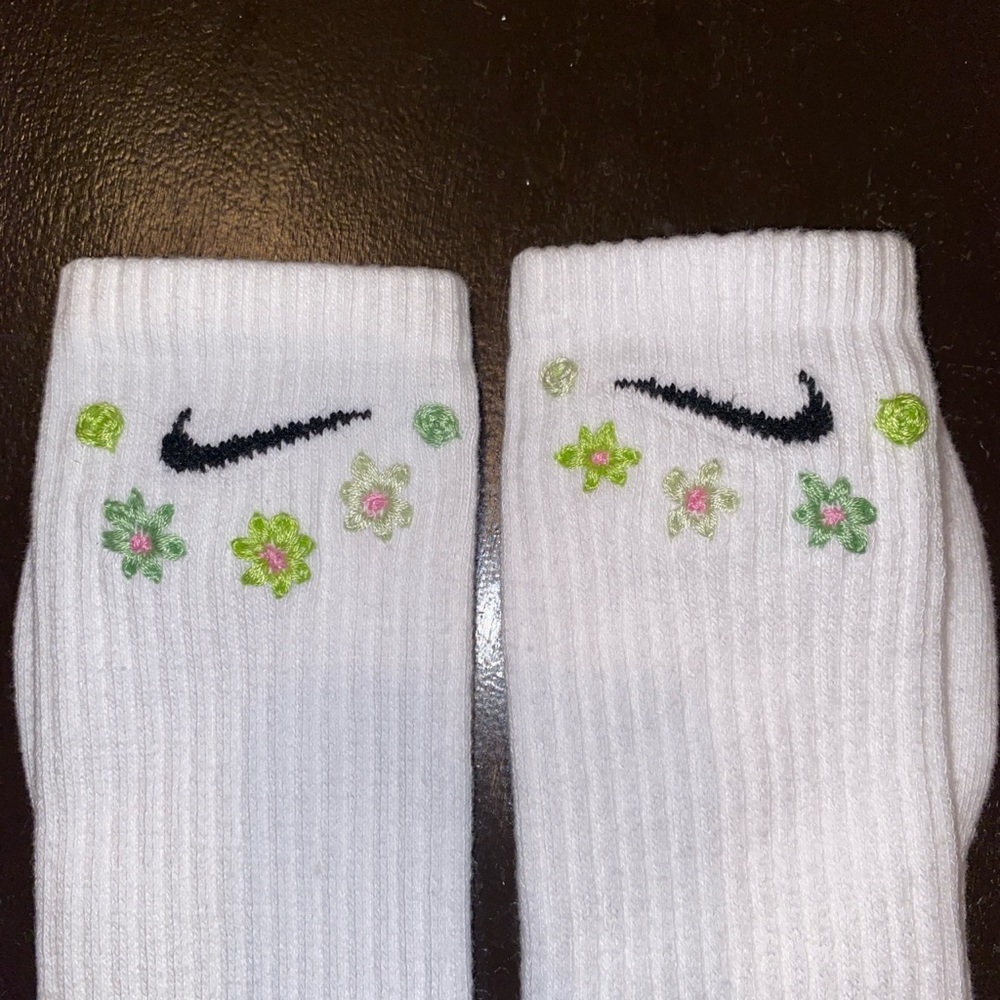 Nike embroidery socks